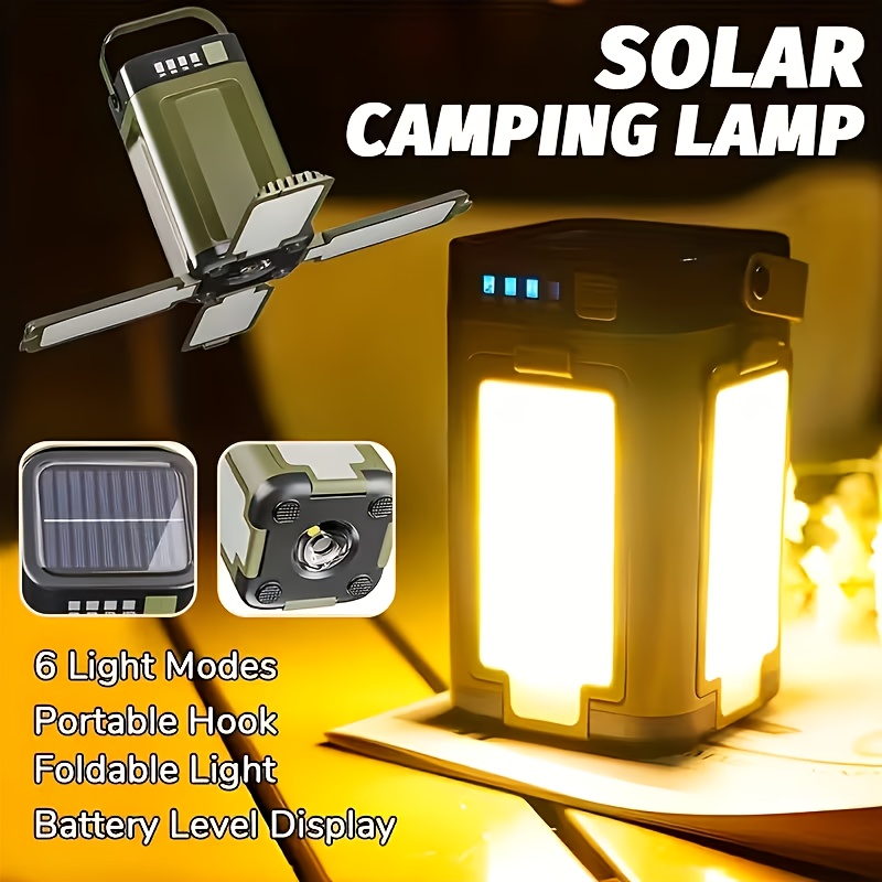 Outdoor Lighting Lamps - Solar Outdoor Portable Camping Light Solar