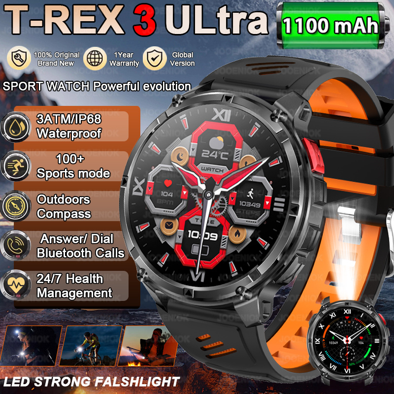 Outdoor Lighting Ip Rating - 2026 New T-REX3 Outdoor Smart Watch