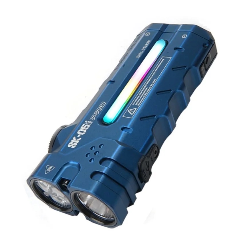Led Flood Light - Powerful Flat LED Flashlight 4360LMS with