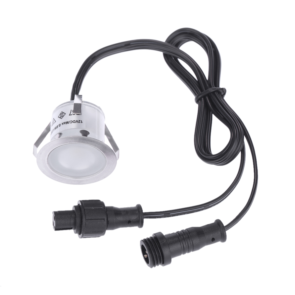 Outdoor Lighting Recessed - 10PCS 32mm LED Deck Lights 0.6W