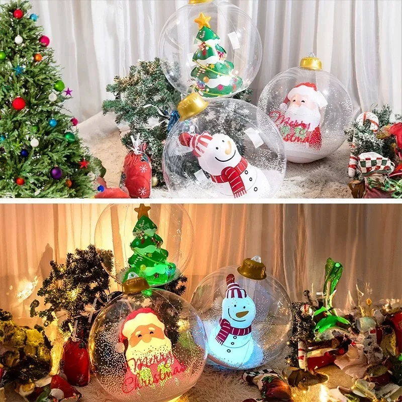 Outdoor Lighting Event - 2026 Outdoor Christmas Balloons Santa Snowman