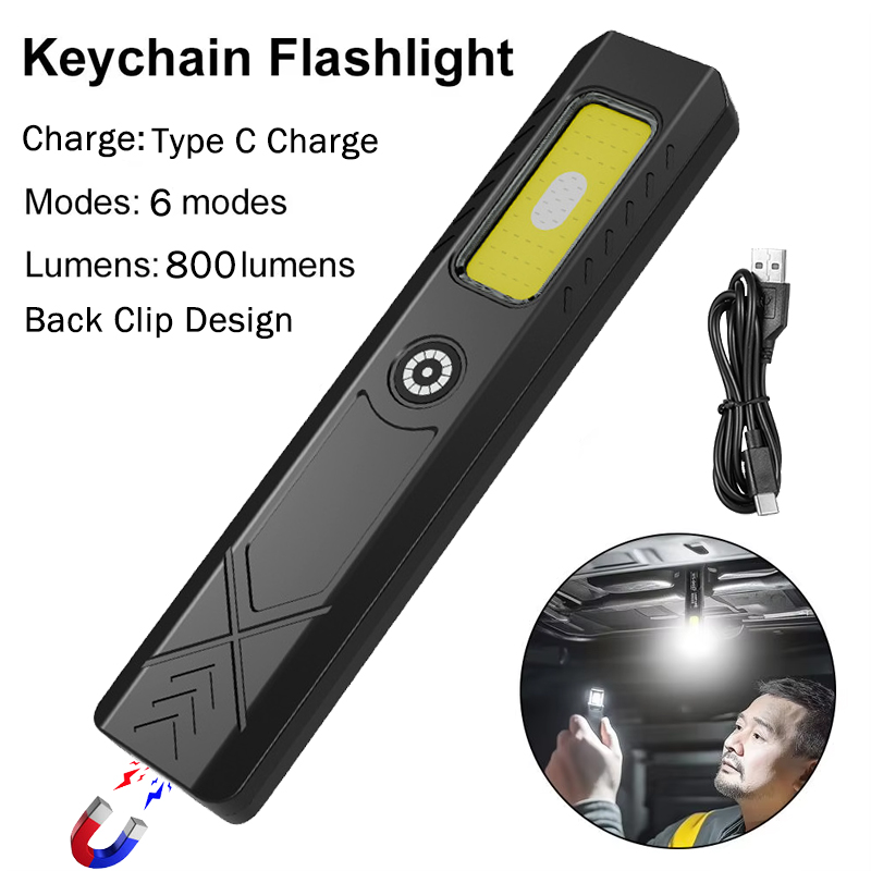 Led Flood Light - LED Hat Clip Flashlight USB-C Rechargeable