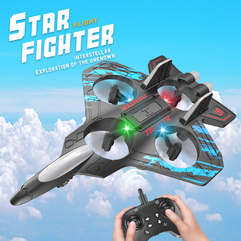 Outdoor Lighting Battery Operated - 2.4G Remote Control Fighter Electric Foam