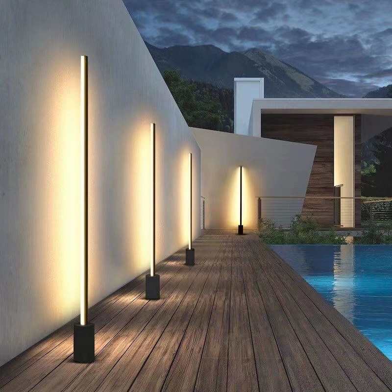 Outdoor Lighting Lamps - New Arrival Modern Outdoor LED Long