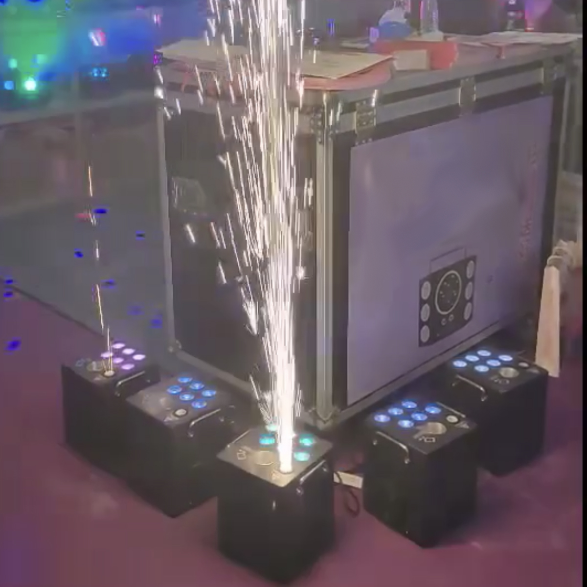Outdoor Lighting Event - 600W LED Cold Spark Machine with