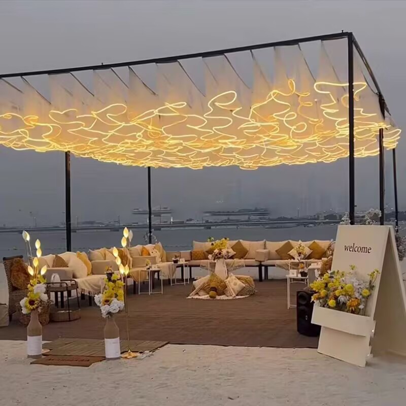 Outdoor Lighting Event - Wedding Ceiling Decoration Outdoor LED Luminous