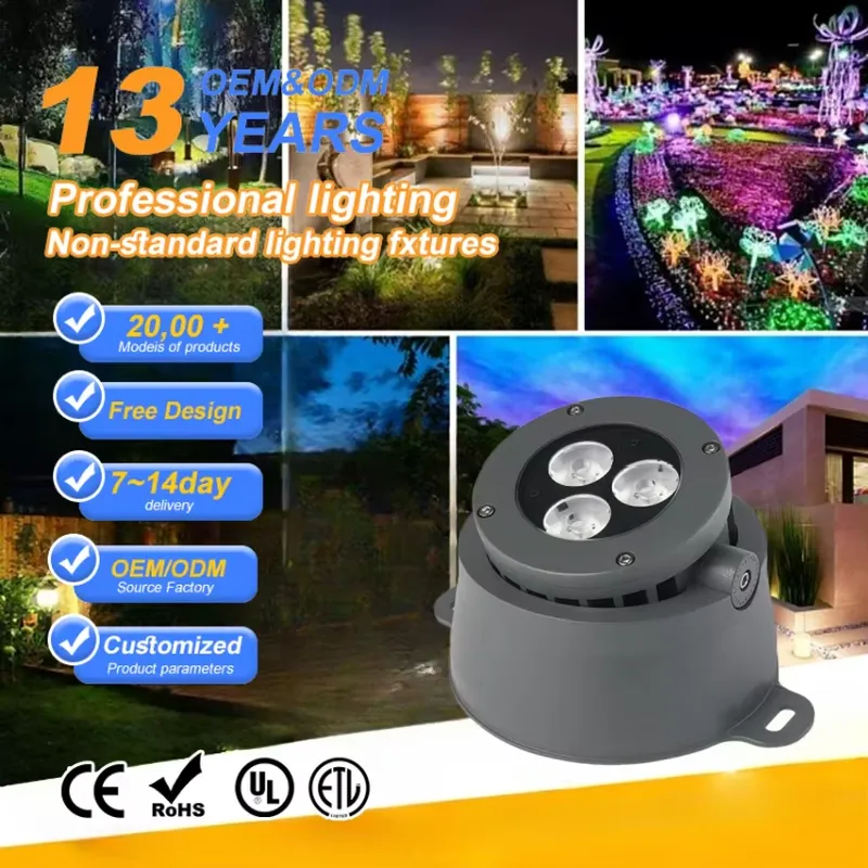 Led Flood Light - Outdoor RGBW COB LED Chip Flood