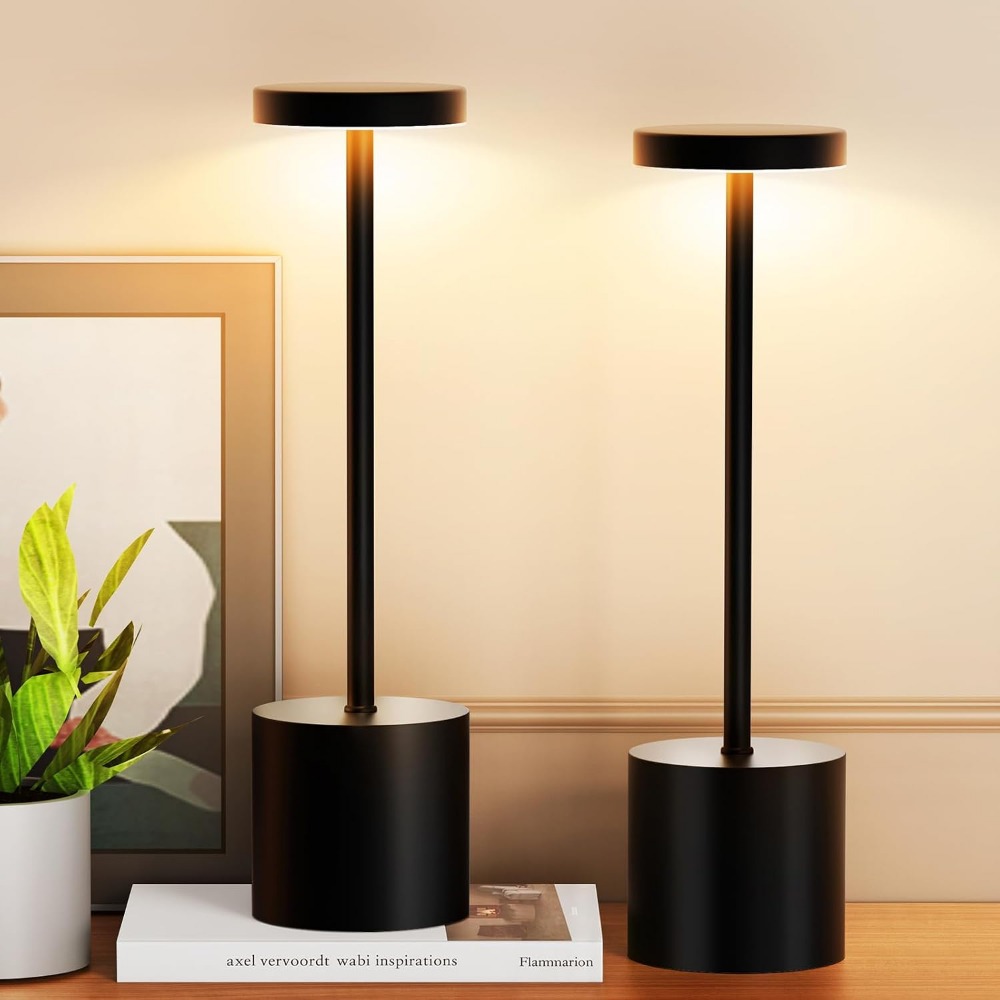 Outdoor Lighting Battery - Cordless Table Lamp Set 5000mAh Battery