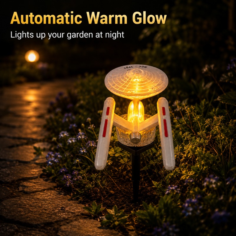 Star Trek USS Enterprise Solar - Halo Outdoor Lighting 评论和价格