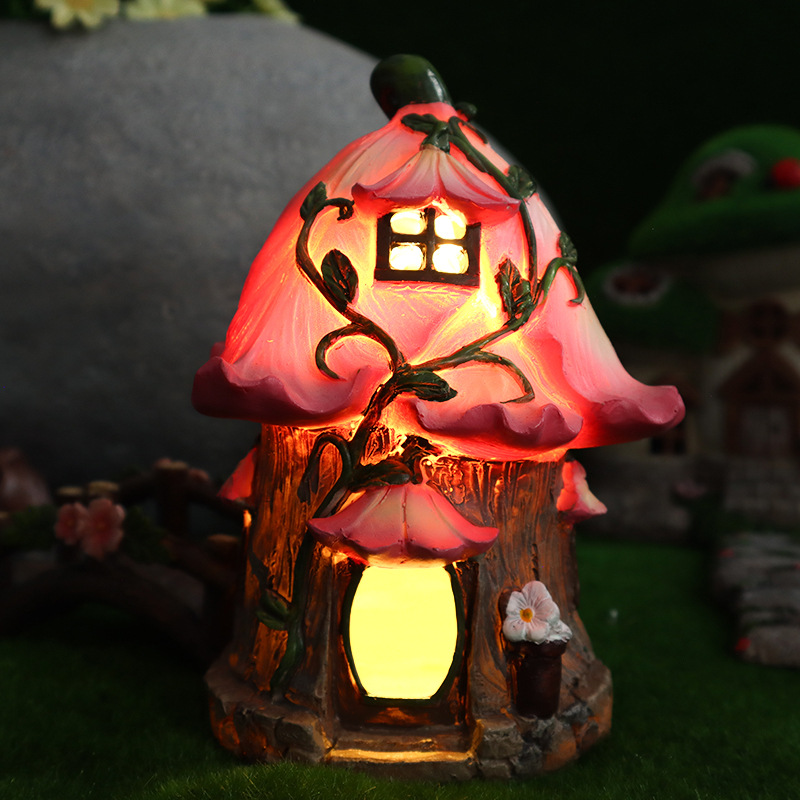 Garden Solar Night Light Mushr - Outdoor Lighting Architectural 评论和价格
