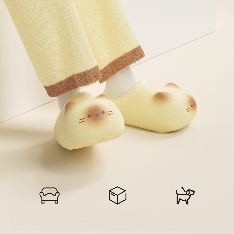 New Warm Plush Cat Slippers fo - Outdoor Lighting Unique 评论和价格