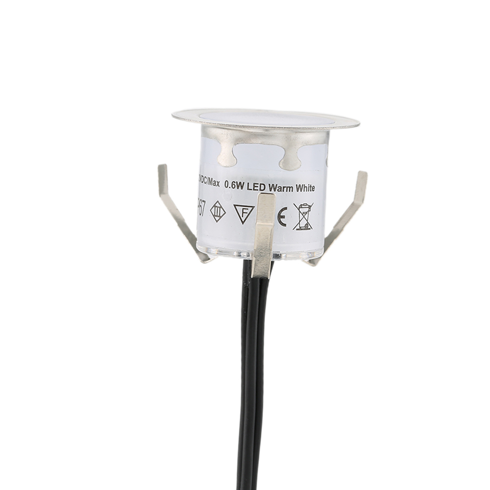 16PCS 0.6W High Bright Recesse - Outdoor Lighting Recessed 评论和价格