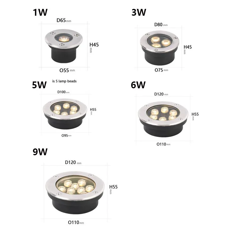 Thin IP67 Waterproof Recessed  - Outdoor Lighting Recessed 评论和价格