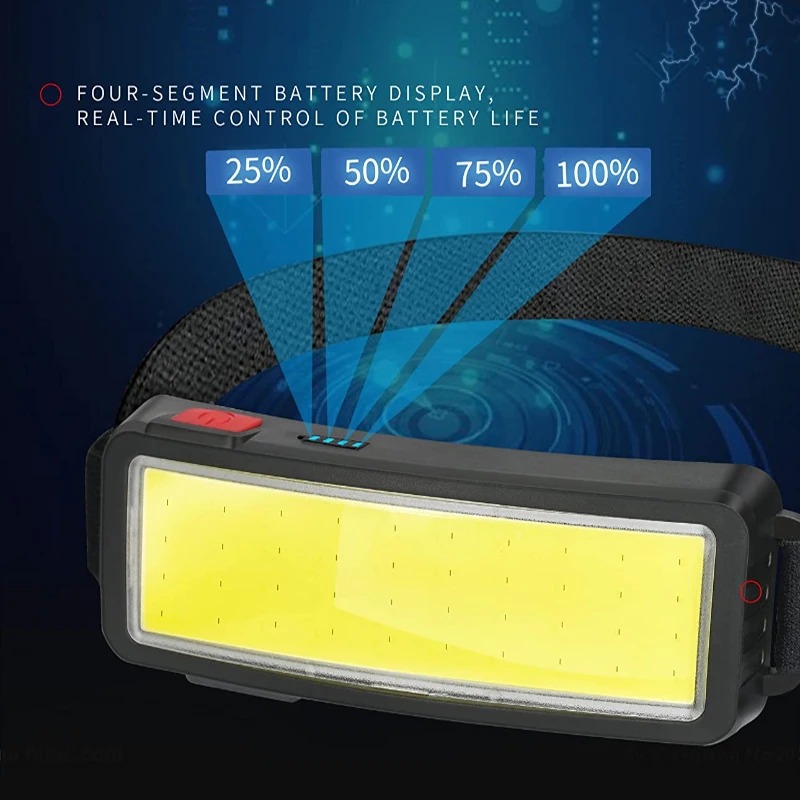 Powerful COB LED Headlamp 4 Li - Led Flood Light 评论和价格