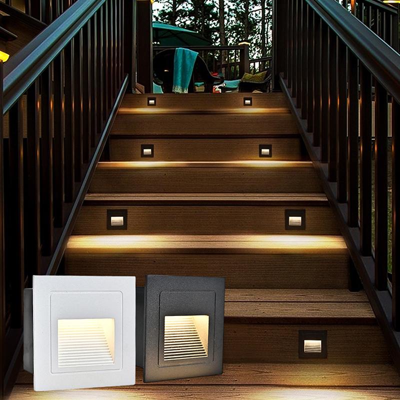 【CCA】3W LED Waterproof Step Li - Outdoor Lighting Recessed 评论和价格