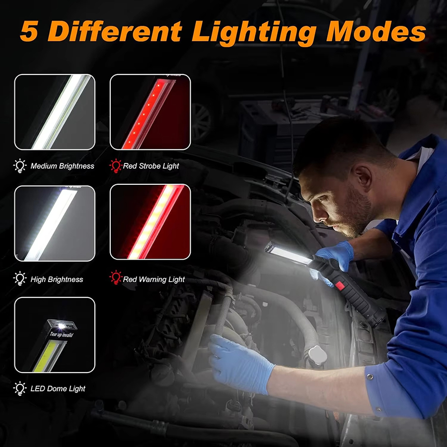 Portable LED Flashlight with M - Outdoor Lighting Repair 评论和价格