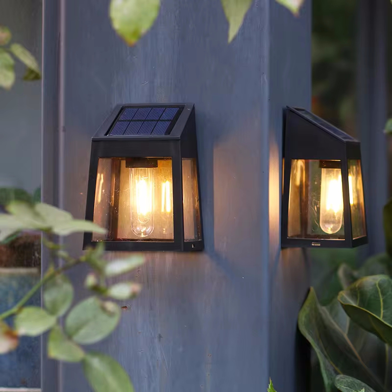 Solar Wall Light Outdoor Water - Halo Outdoor Lighting 评论和价格