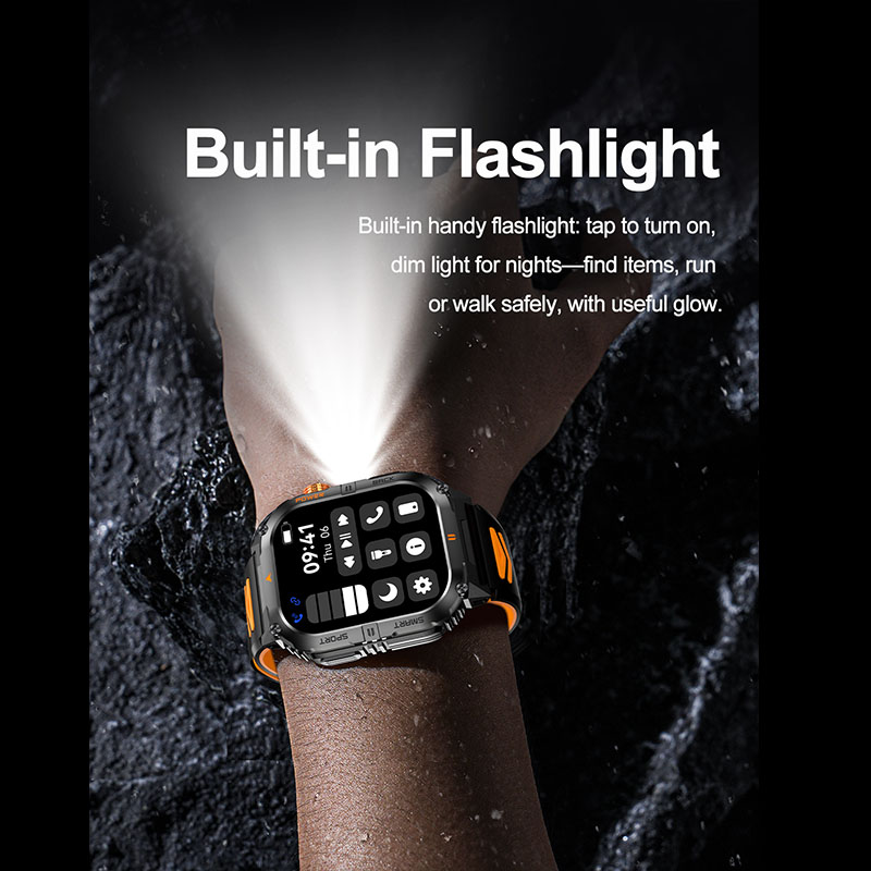 Military Smartwatch Outdoor Sp - Outdoor Lighting Ip Rating 评论和价格