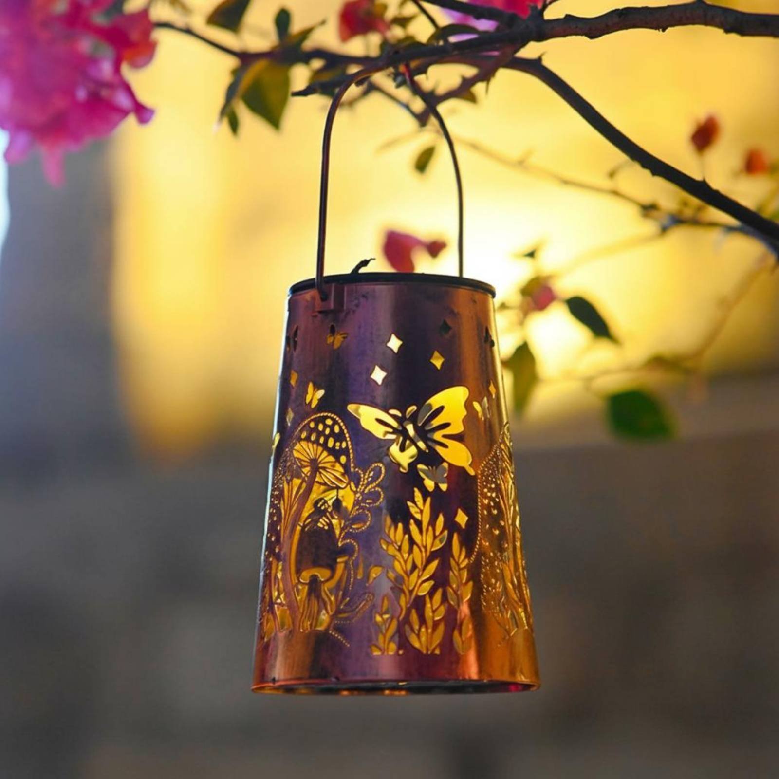 Floral Garden Lantern Pattern  - Outdoor Lighting Design 评论和价格
