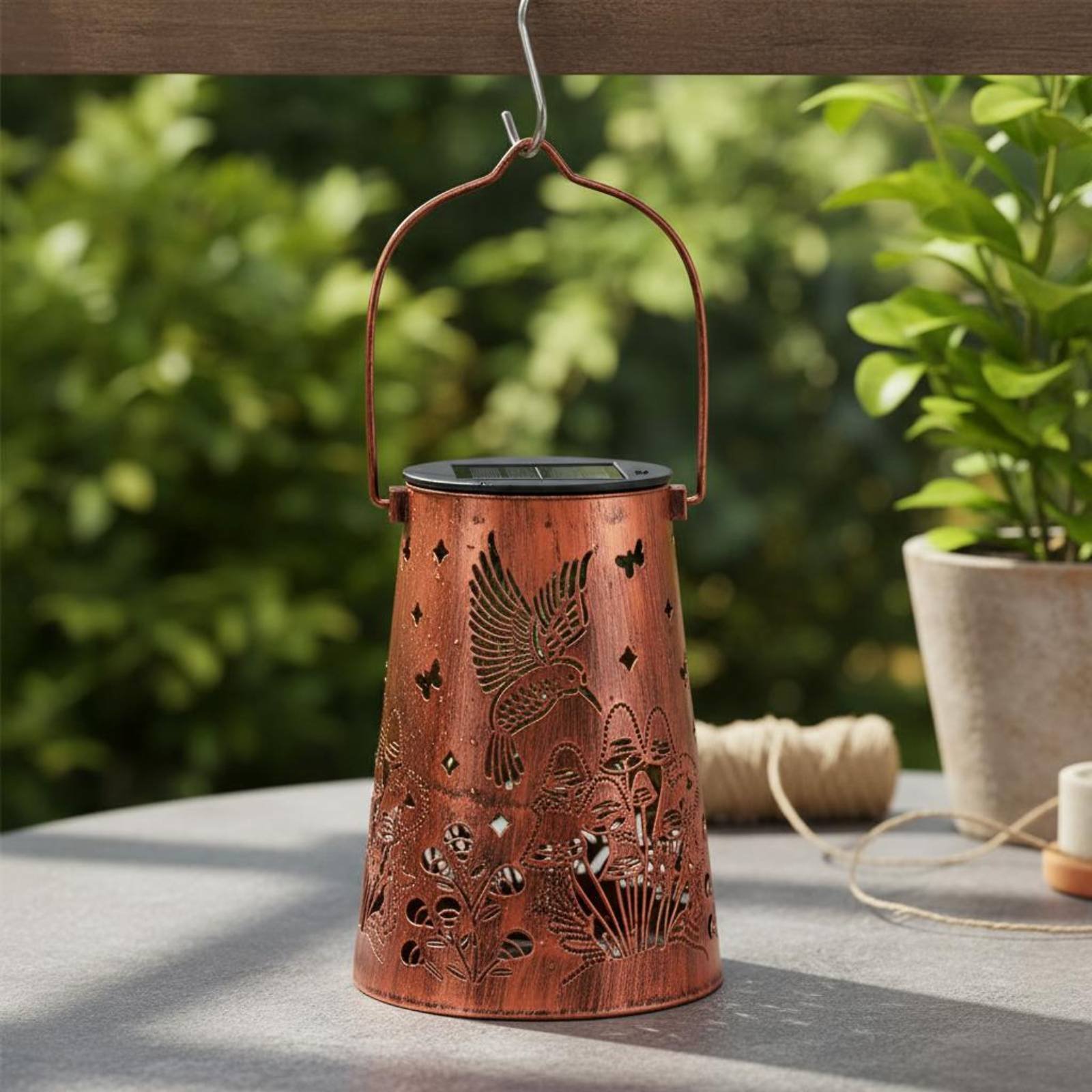 Floral Garden Lantern Pattern  - Outdoor Lighting Design 评论和价格