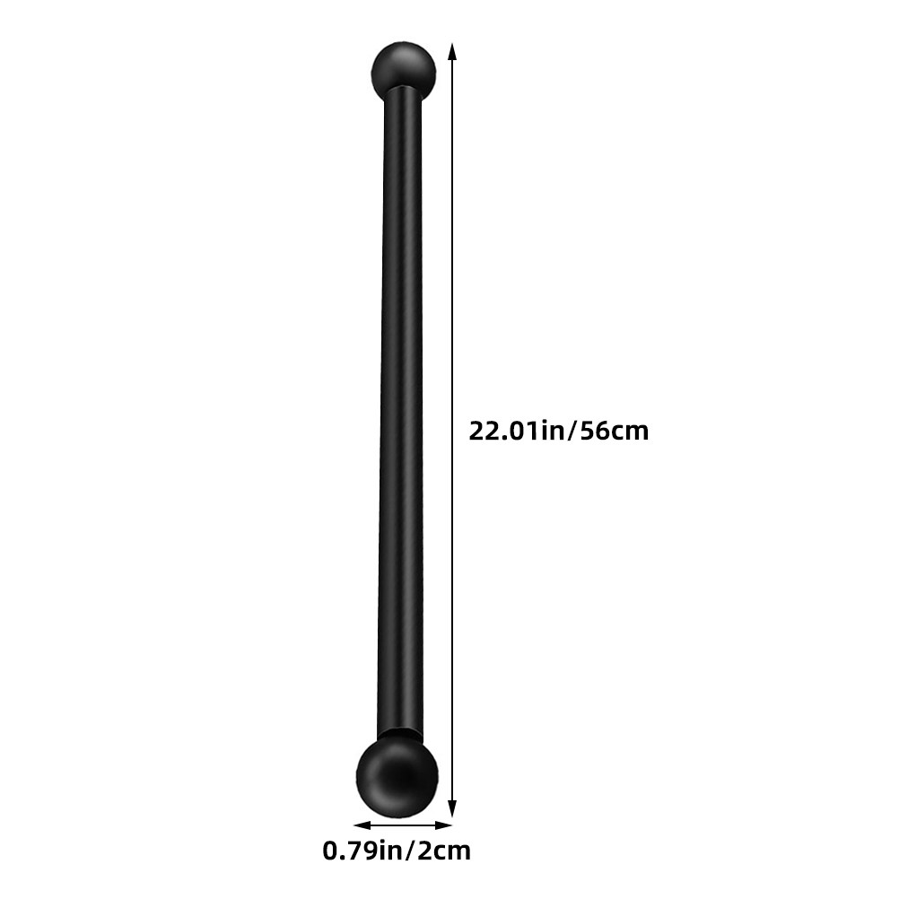 2Pcs Lamp Post Cross Arm Black - Outdoor Lighting Lamps 评论和价格