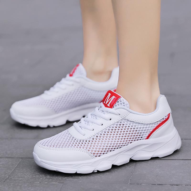 Summer Breathable Sneakers Wom - Outdoor Lighting Ideas For Front Of House 评论和价格