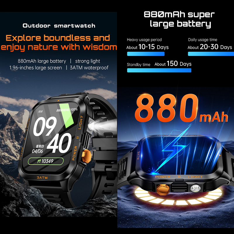 2026 New Men Smart Watch 3ATM  - Outdoor Lighting Ip Rating 评论和价格