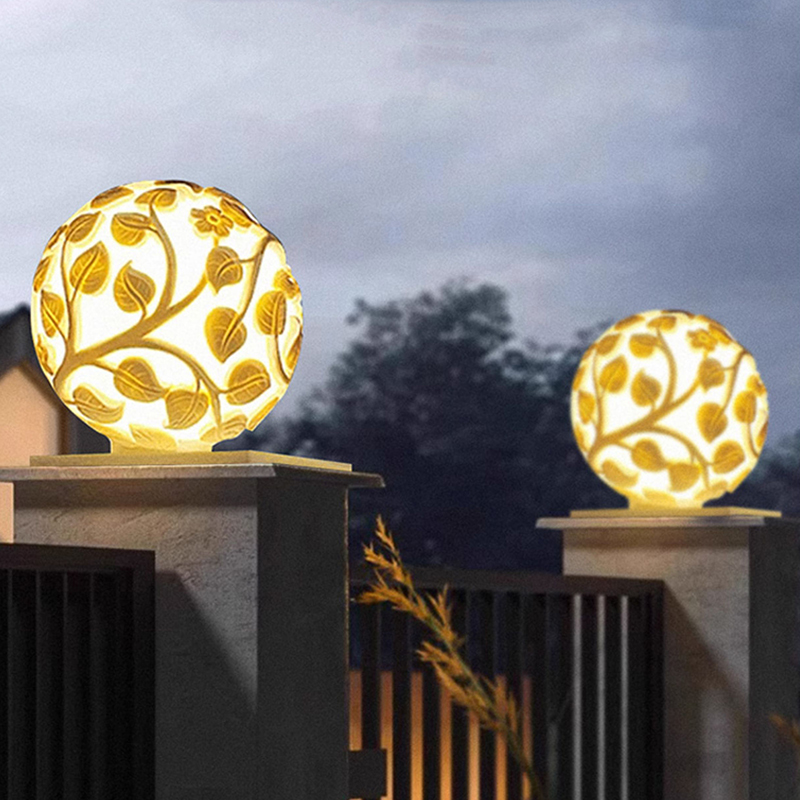 Outdoor column lights solar LE - Outdoor Lighting Lamps 评论和价格