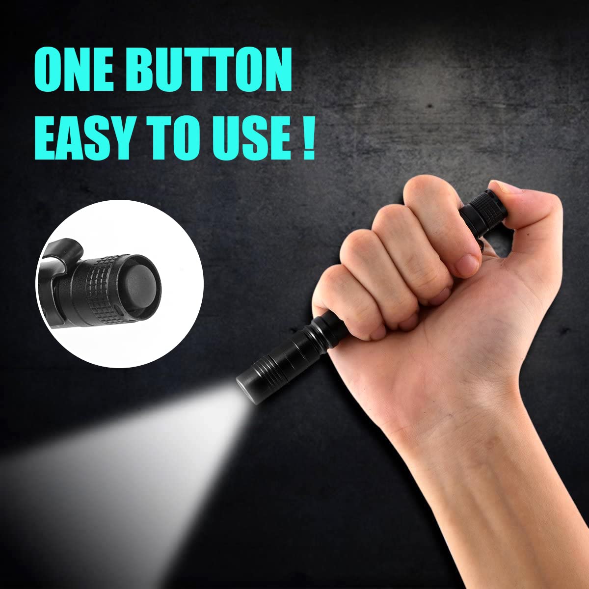Portable Mini LED Pen Flashlig - Outdoor Lighting Repair 评论和价格