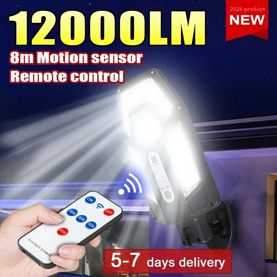 12000LM Powerful Solar Wall La - Halo Outdoor Lighting 评论和价格