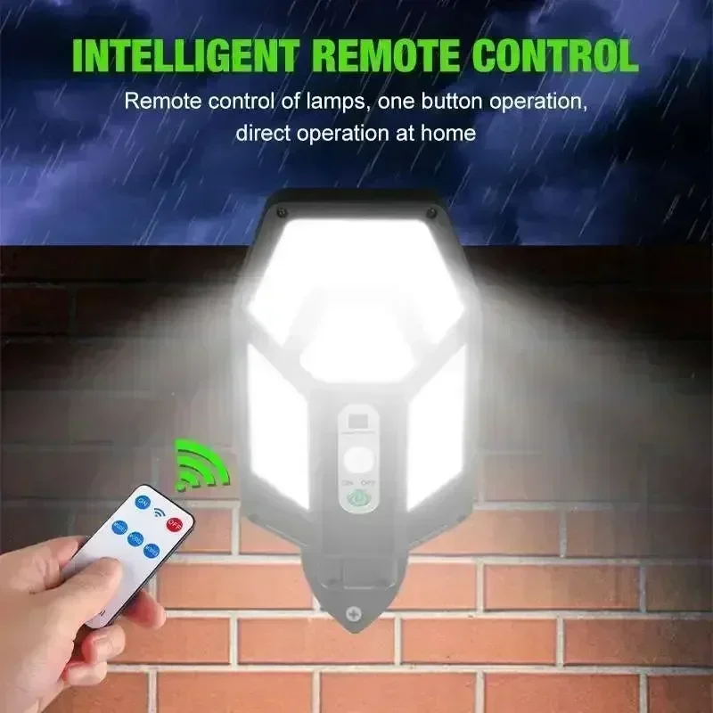 12000LM Powerful Solar Wall La - Halo Outdoor Lighting 评论和价格