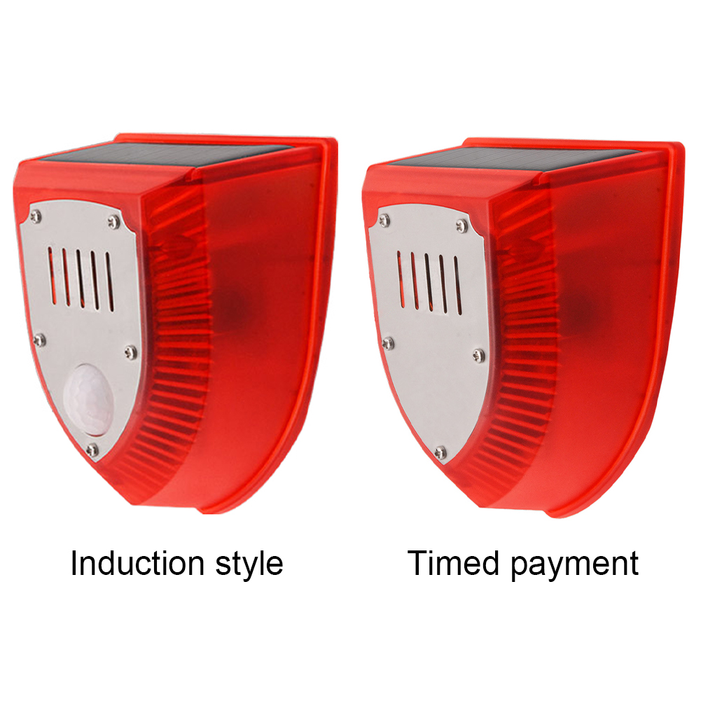 Outdoor Solar Alarm with Motio - Solar Wall Sconce 评论和价格
