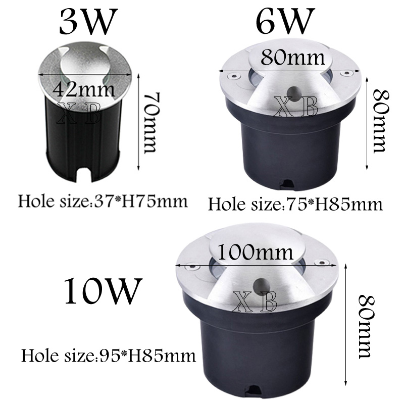 Outdoor Lighting 10W 6W 3W Gar - Outdoor Lighting Recessed 评论和价格