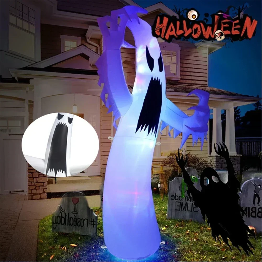 Halloween Inflatable Scary Gho - Outdoor Lighting Event 评论和价格