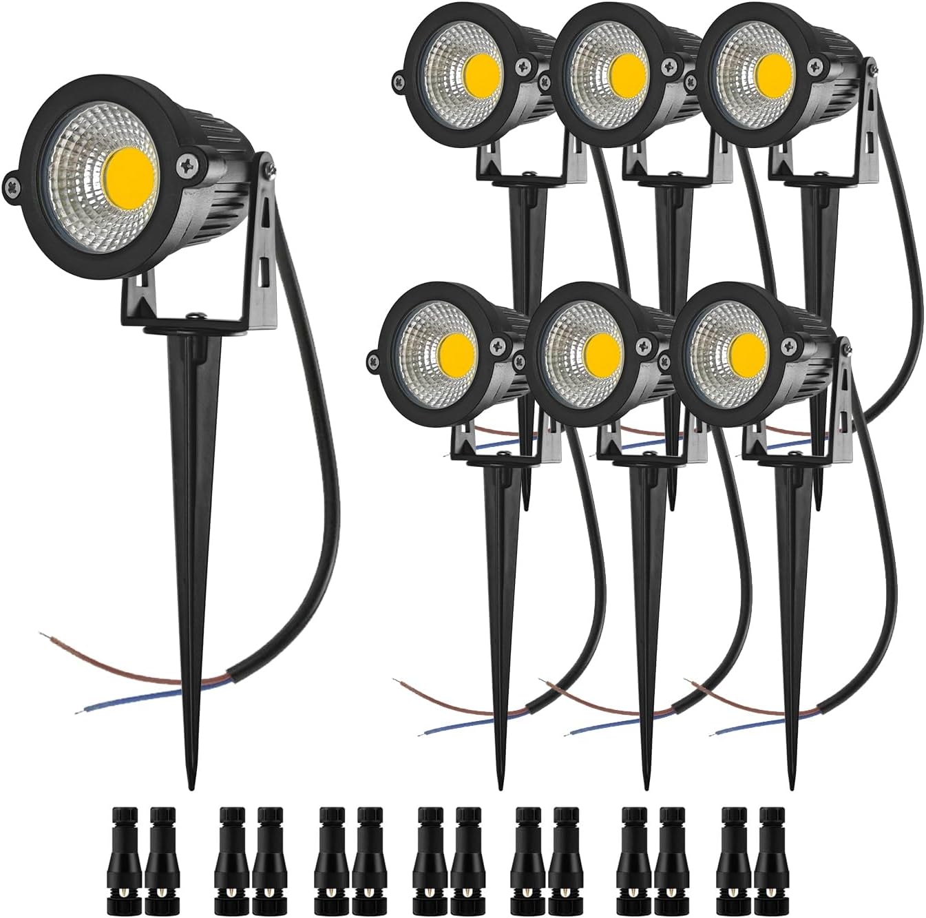 10 Pack LED Landscape Lights 3 - Outdoor Lighting Voltage 评论和价格