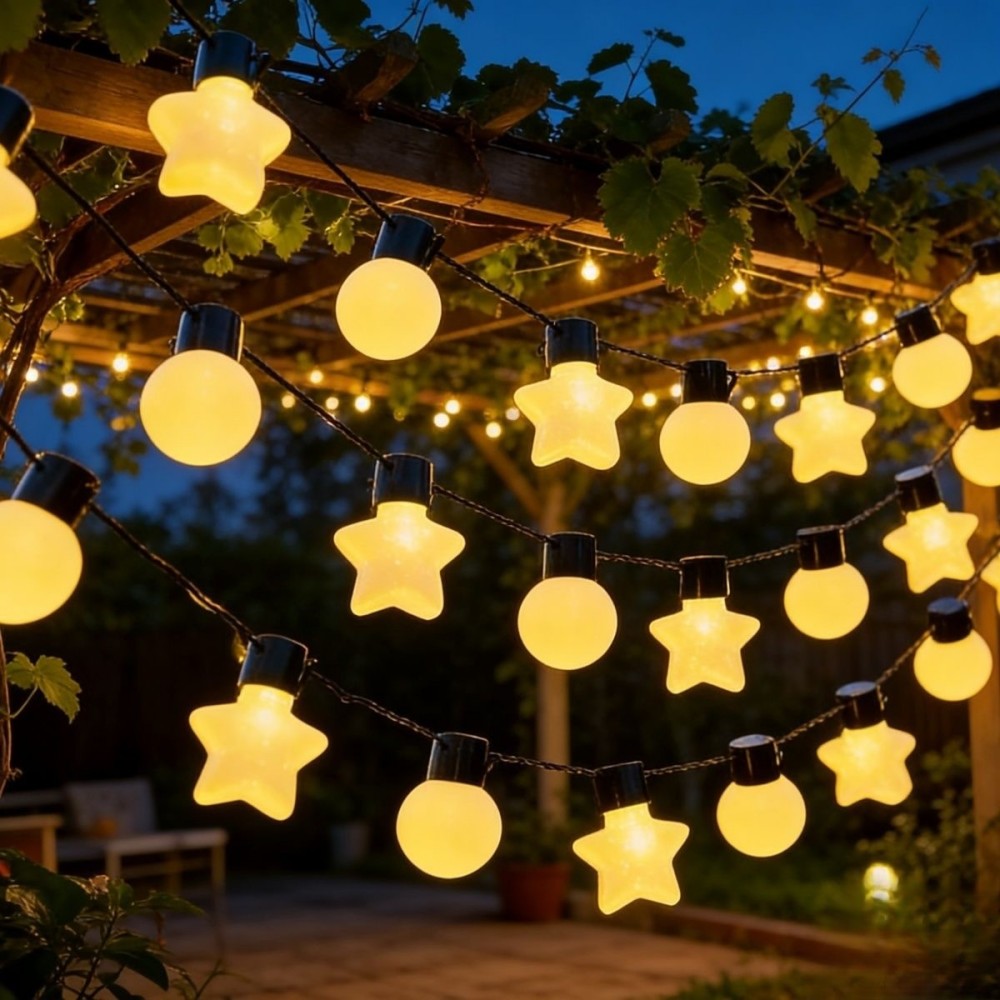20/10LED Solar Outdoor G50 Glo - Solar Fairy String 评论和价格