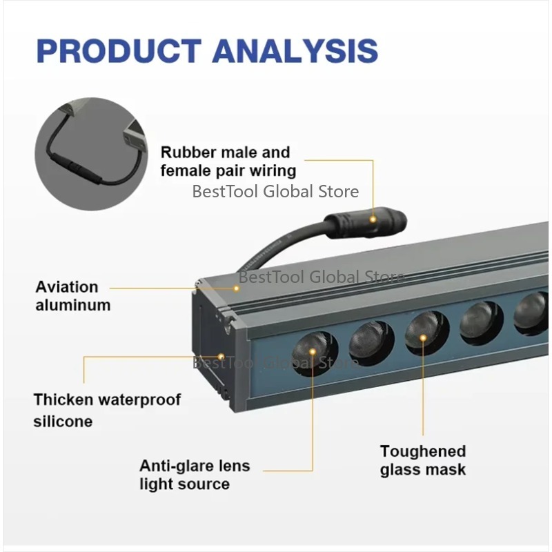D-MX512 LED Wall Washer Lights - Outdoor Lighting Architectural 评论和价格