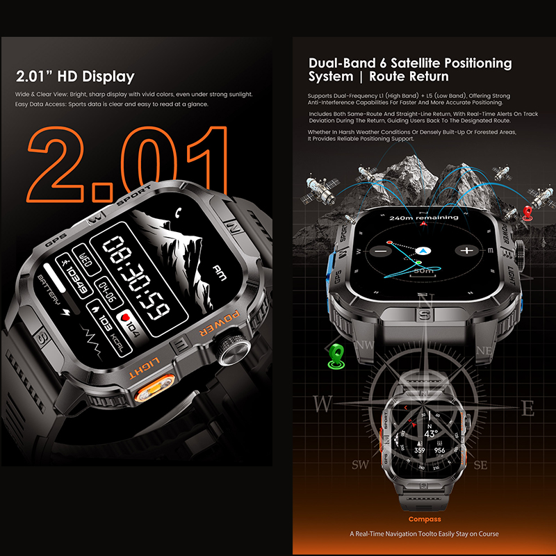2026 New Men Smart Watch GPS S - Outdoor Lighting Ip Rating 评论和价格