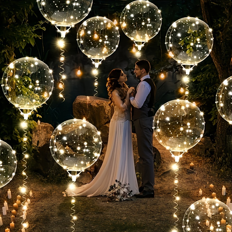 20pcs Set Bobo Balloons with L - Outdoor Lighting Event 评论和价格