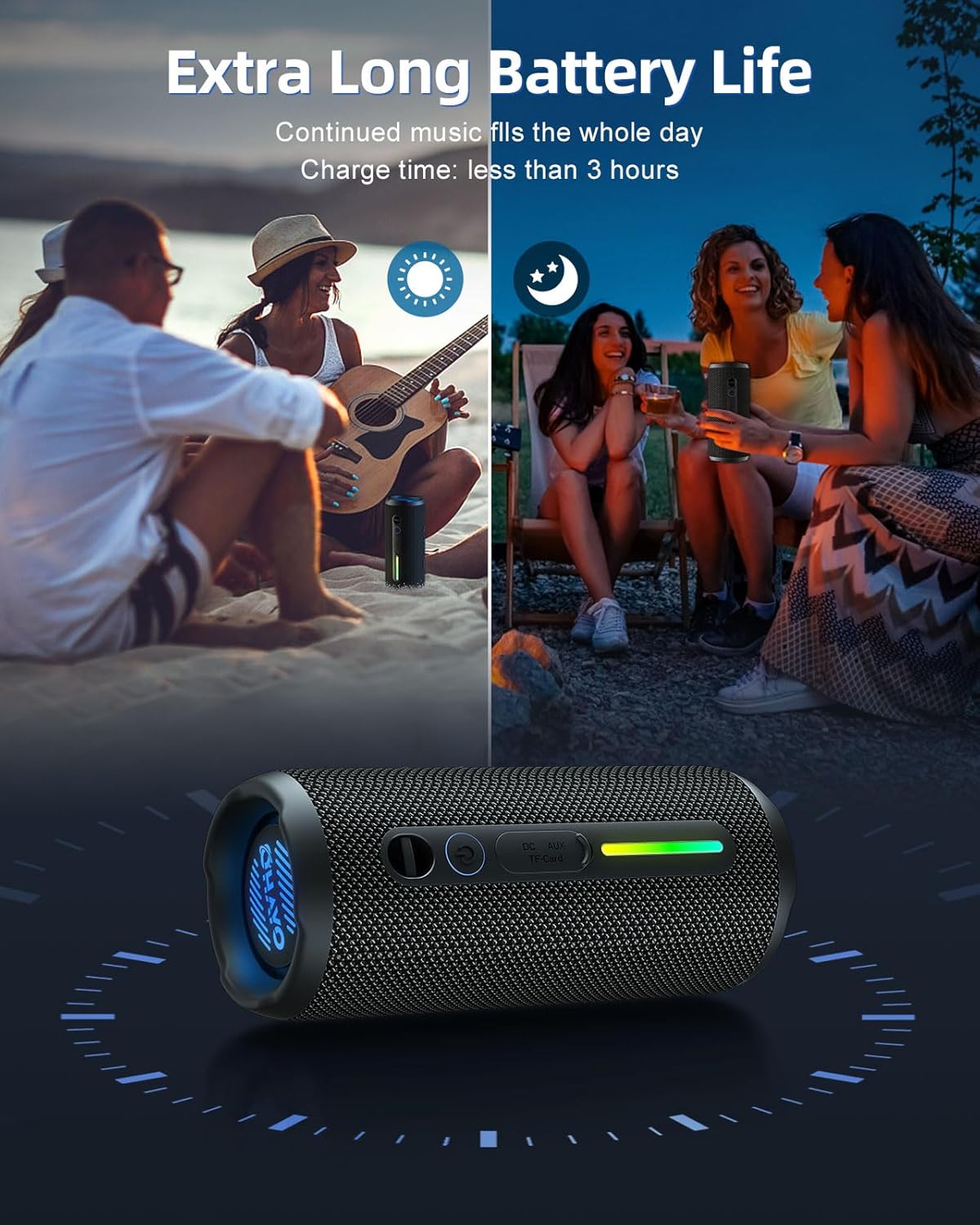 Ohayo S7 Portable Waterpro Blu - Outdoor Lighting Event 评论和价格