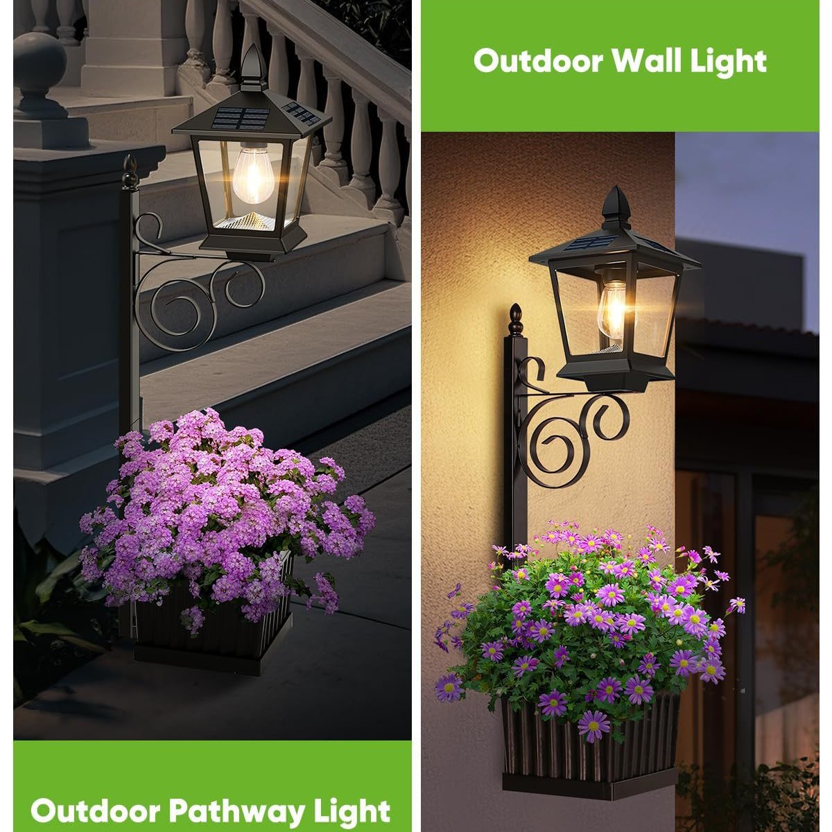 2 in 1 Solar Planter Lamp Wate - Outdoor Lighting Battery 评论和价格