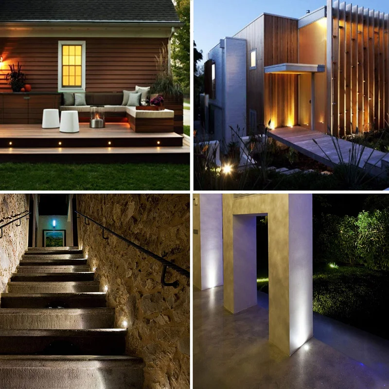 QITU LED Outdoor Garden Lights - Outdoor Lighting Recessed 评论和价格