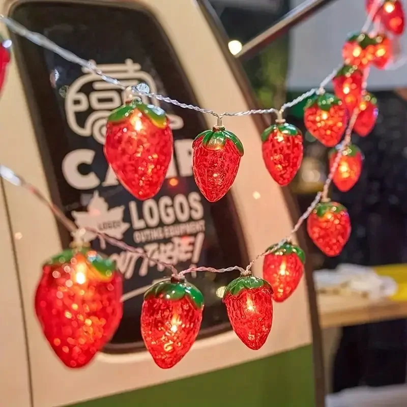 10/20/30/40 LED Strawberry Fai - Outdoor Lighting Battery Operated 评论和价格