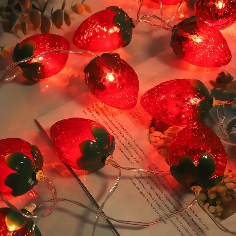 10/20/30/40 LED Strawberry Fai - Outdoor Lighting Battery Operated 评论和价格