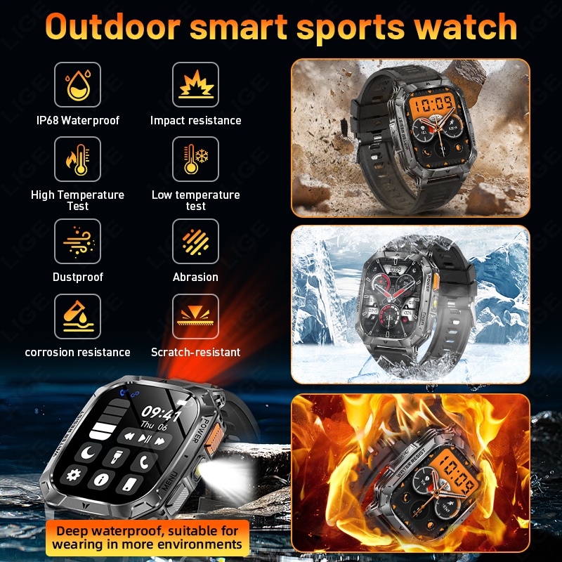 2026 New Men Outdoor Smart Wat - Outdoor Lighting Ip Rating 评论和价格