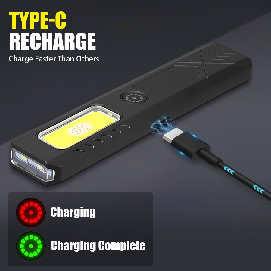 LED Hat Clip Flashlight USB-C  - Led Flood Light 评论和价格