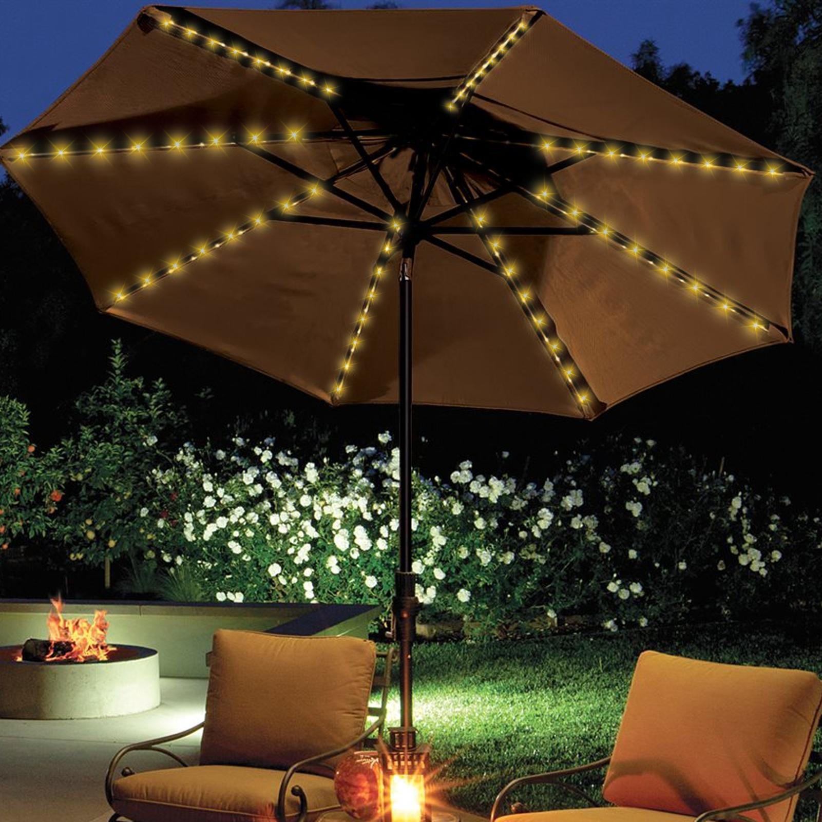 Solar Umbrella String Light 10 - Halo Outdoor Lighting 评论和价格