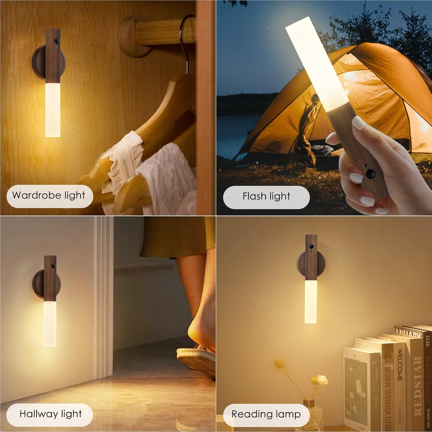 Smart Motion Sensor Night Ligh - Solar Wall Sconce 评论和价格