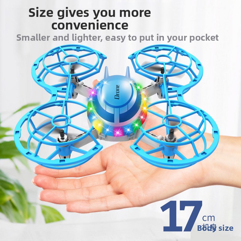 Mini RC Drone with LED Lights, - Outdoor Lighting Battery Operated 评论和价格