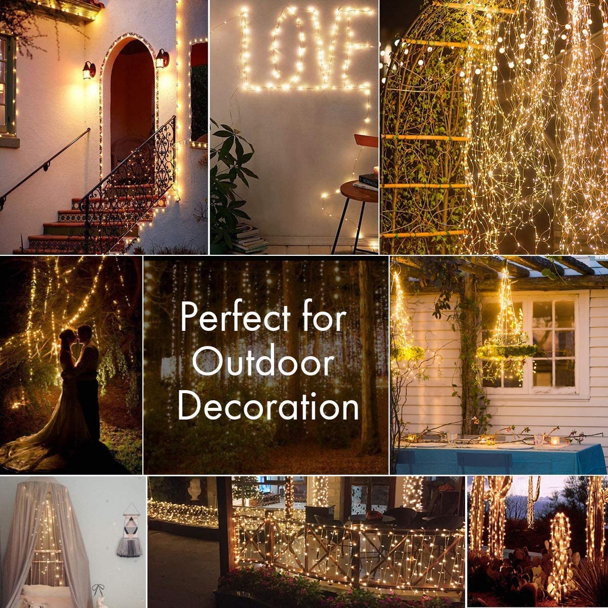 2 Pack Solar Fairy Lights 300L - Solar Fairy String 评论和价格